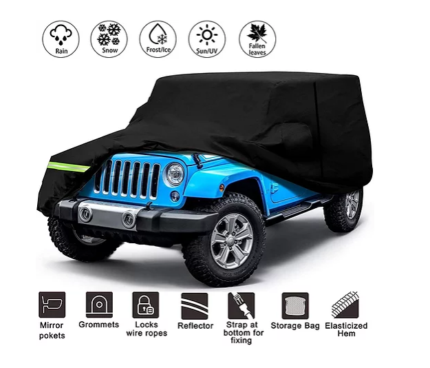 Jeep Wrangler 4Dr All Weather Cover 1987-2021 – Efficient Express